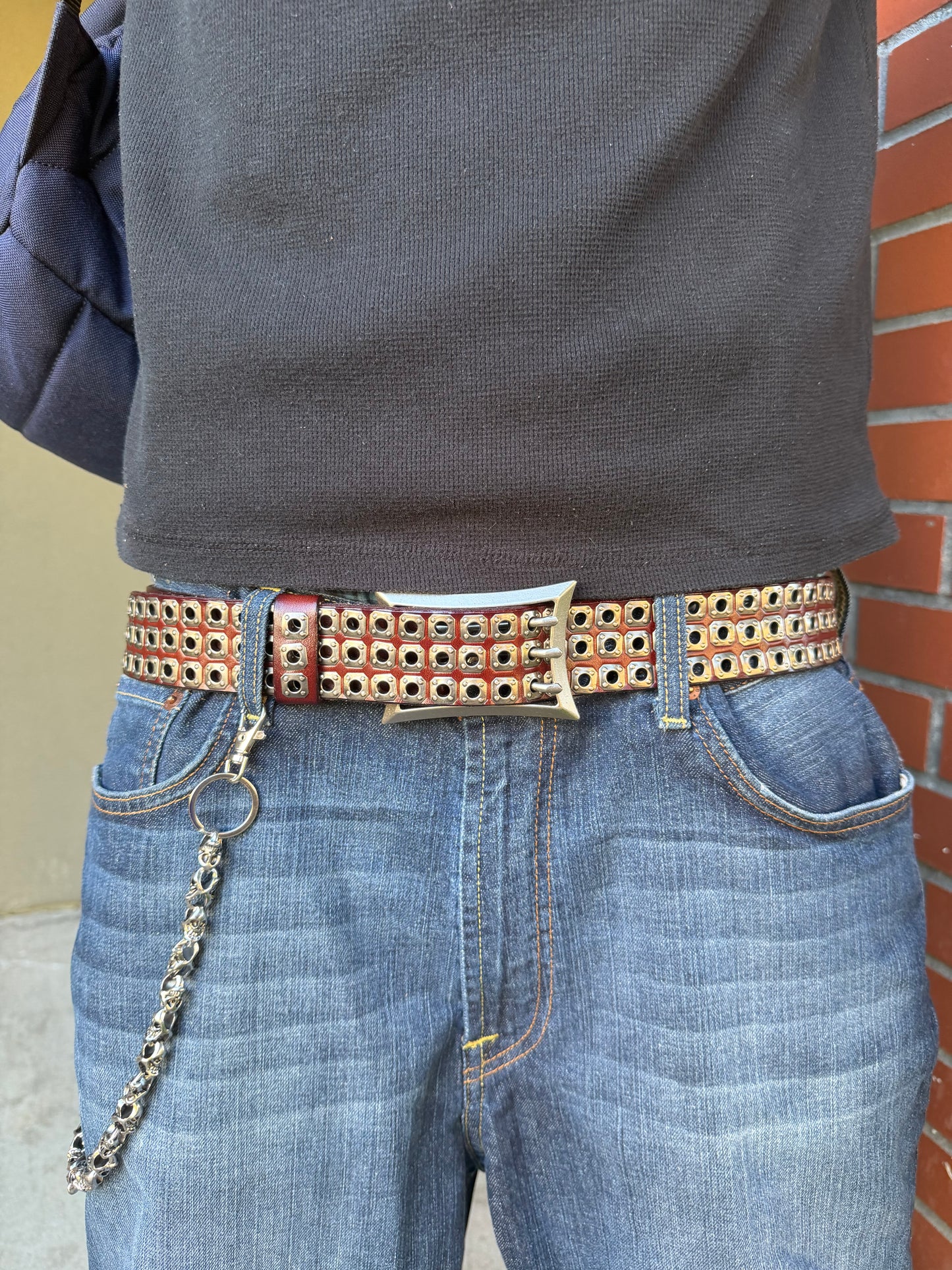 LEATHER CYBER BELT
