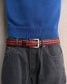 WOVEN LEATHER BELT