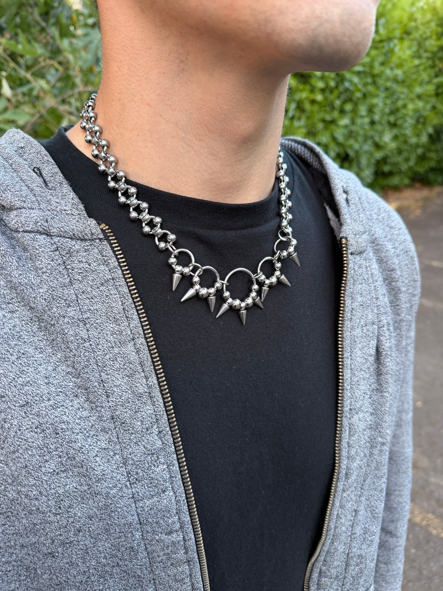MATRIX SPIKE NECKLACE