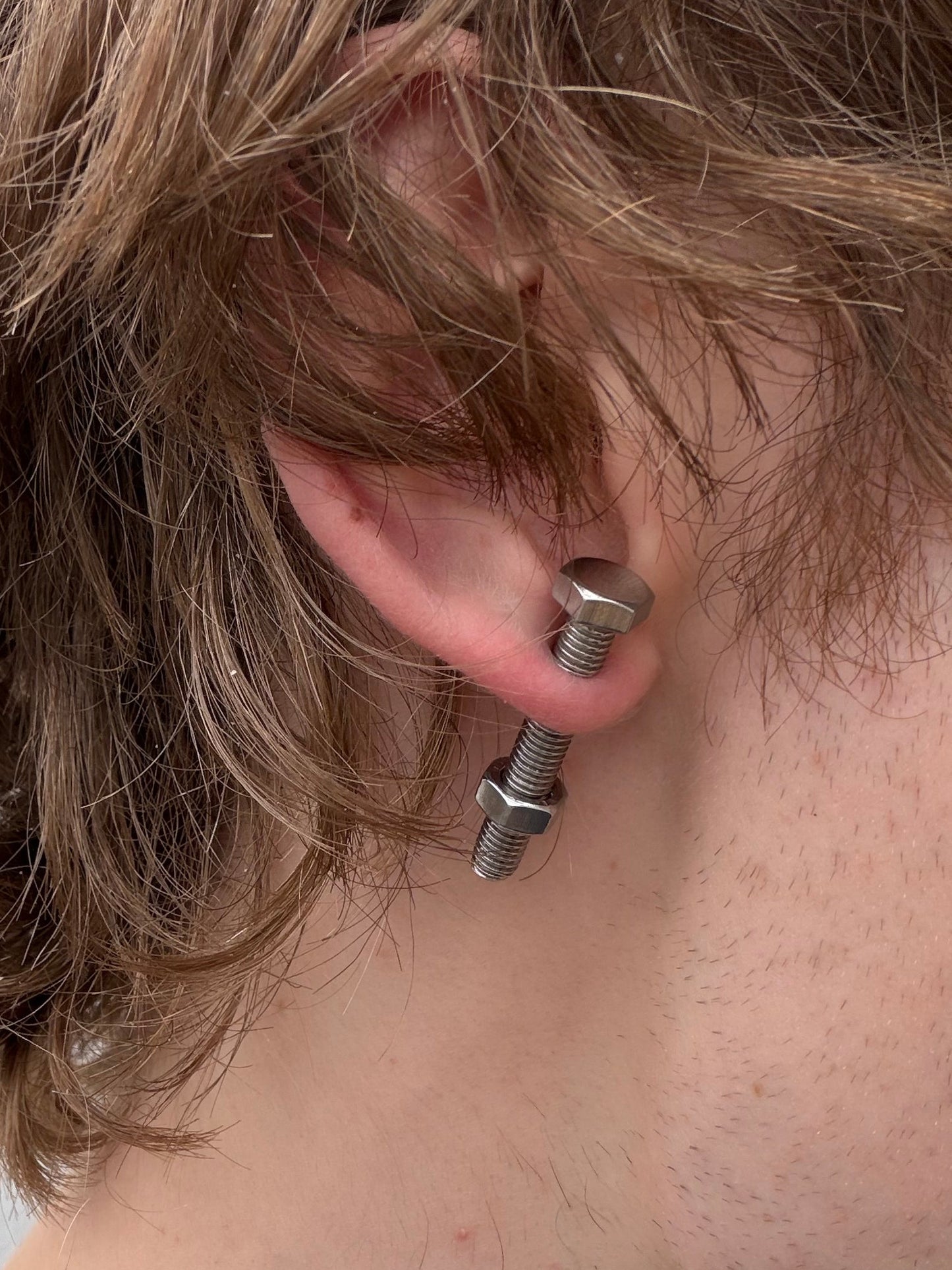 HEX BOLT EARRINGS
