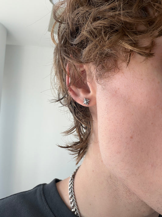 CYBER STAR EARRINGS