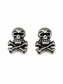 SILVER SKULL EARRINGS