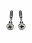 FASTENER BOLT EARRINGS