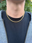 GOLD ROPE CHAIN NECKLACE