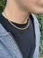 GOLD ROPE CHAIN NECKLACE