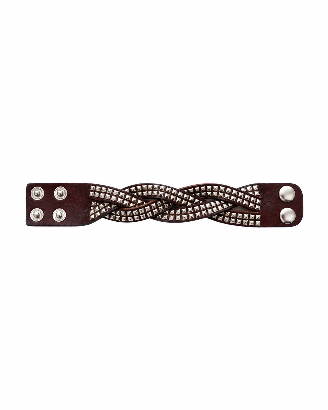 WOVEN LEATHER BRACELET