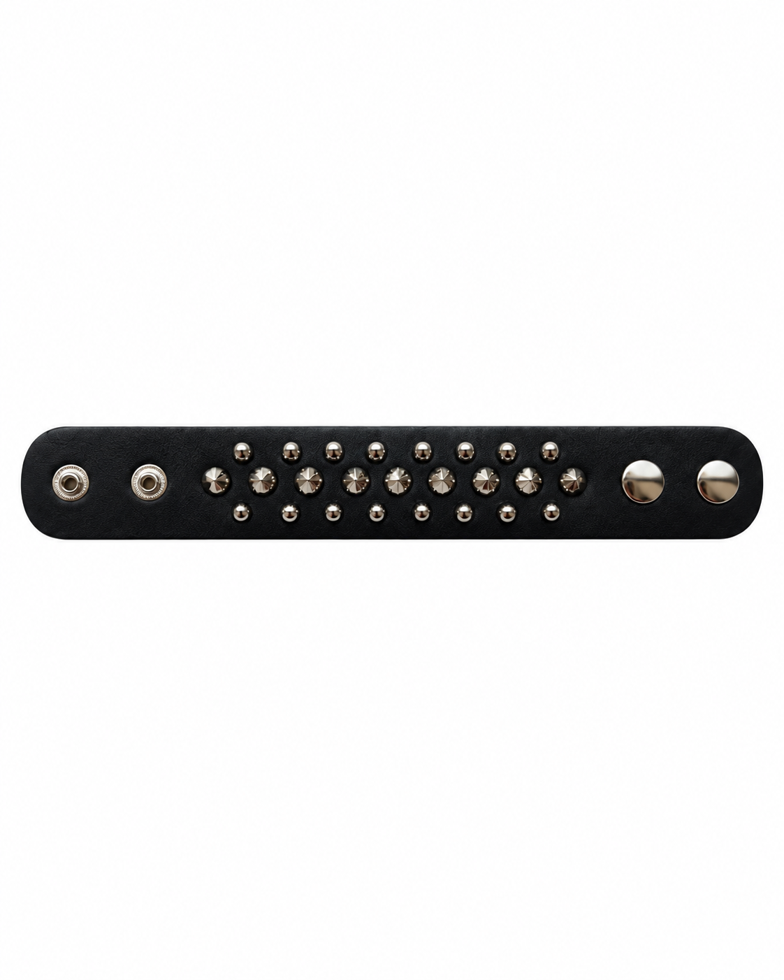 SPIKED LEATHER BRACELET
