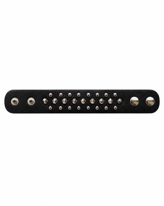 SPIKED LEATHER BRACELET