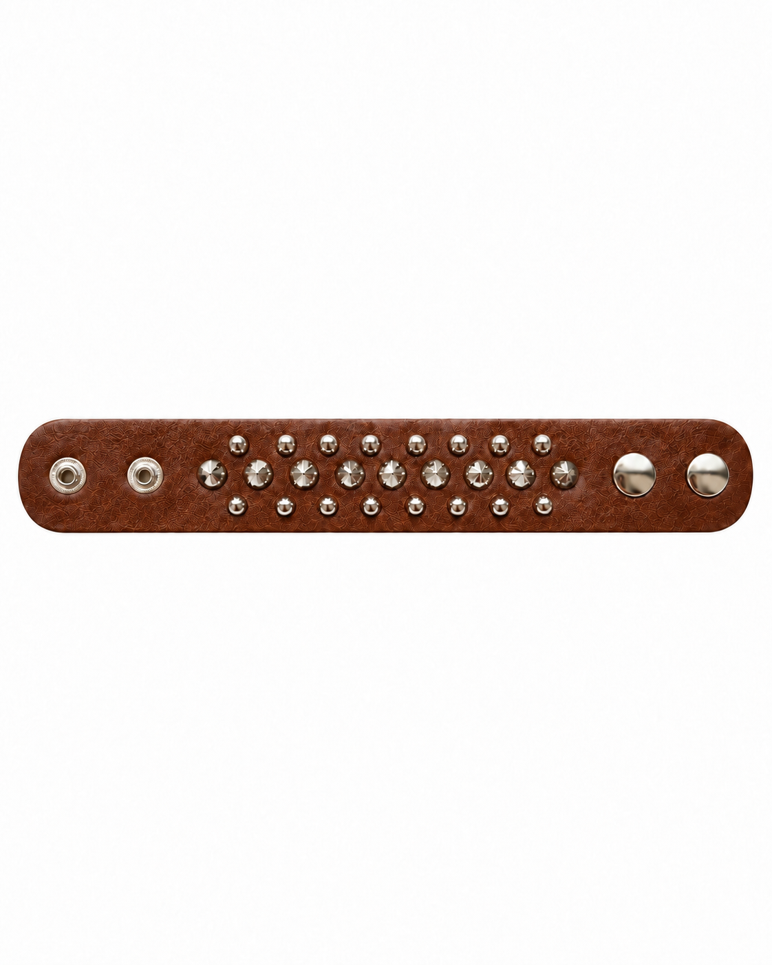 SPIKED LEATHER BRACELET