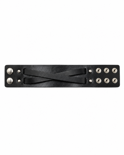 CROSS LEATHER BRACELET