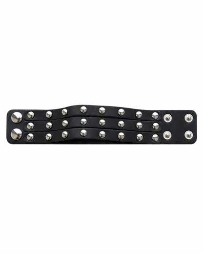 SILVER STUDDED BRACELET