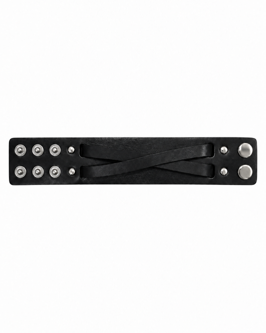 CROSS LEATHER BRACELET