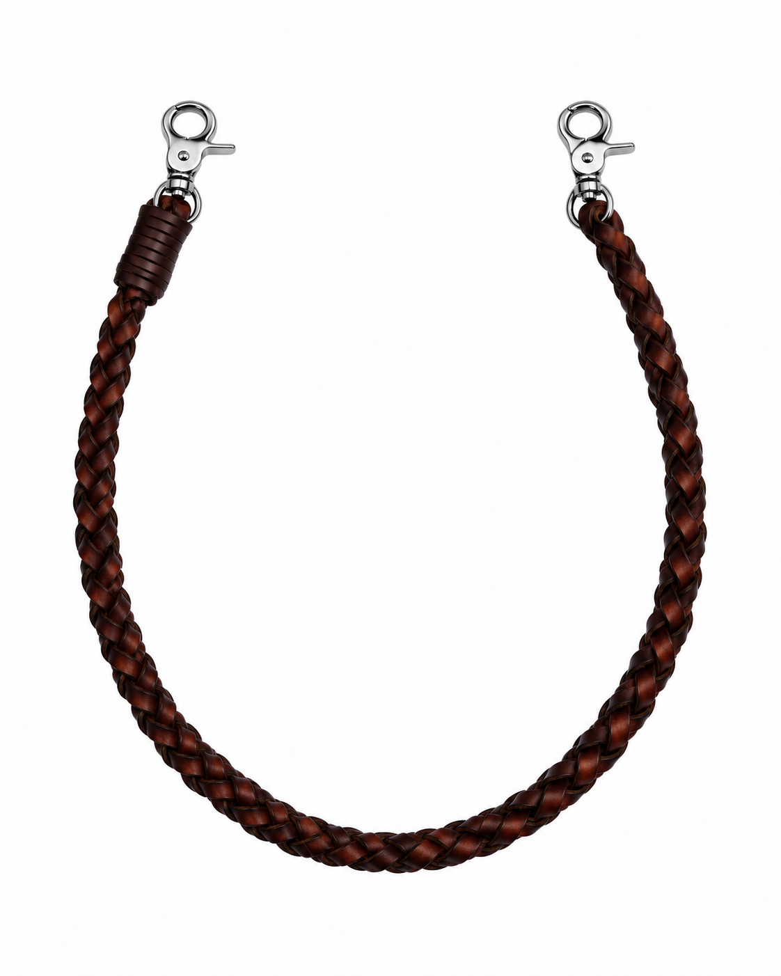 WOVEN LEATHER BELT CHAIN