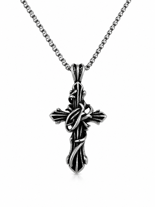 THORN-BOUND CROSS CHAIN