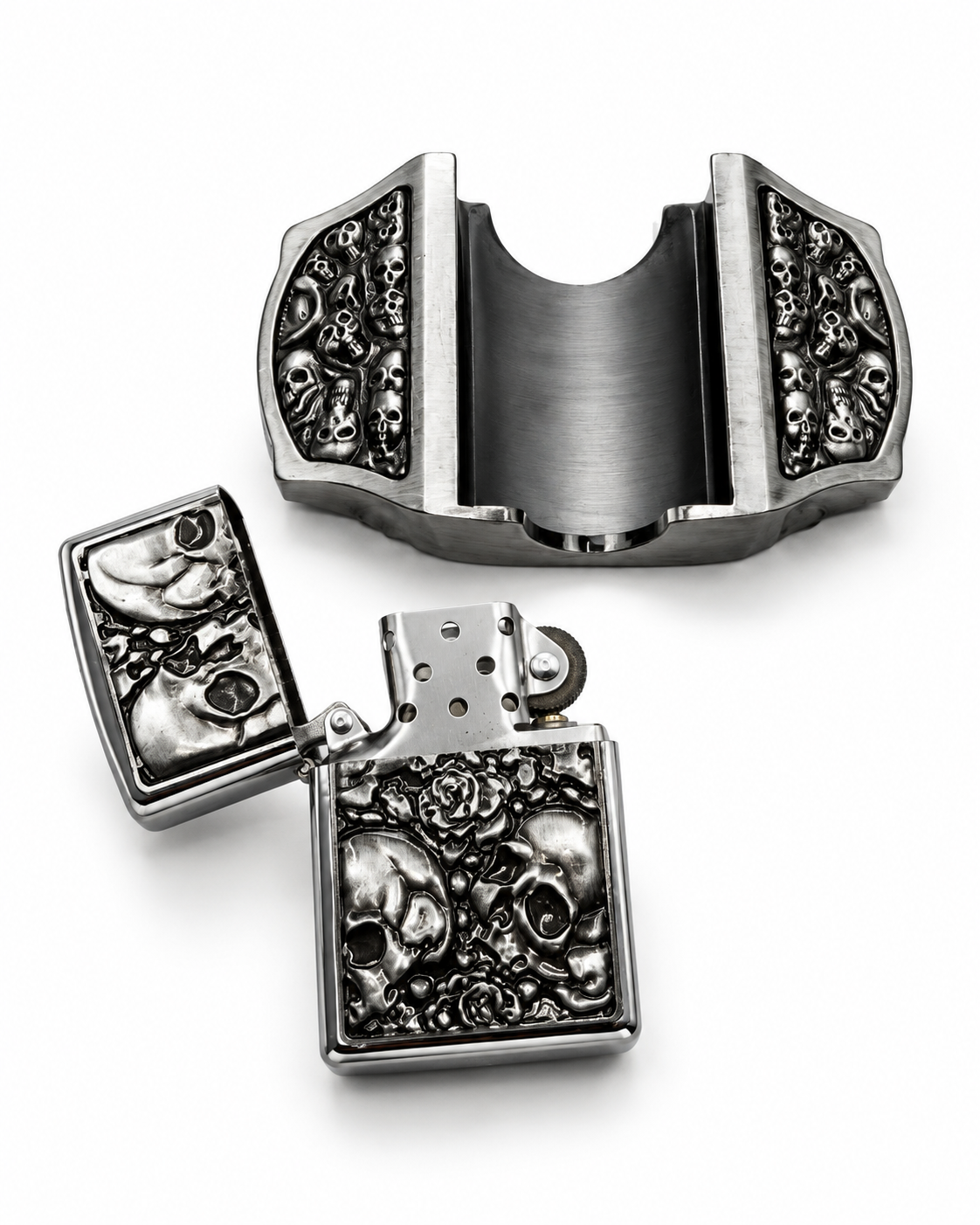 SKULL LIGHTER BUCKLE