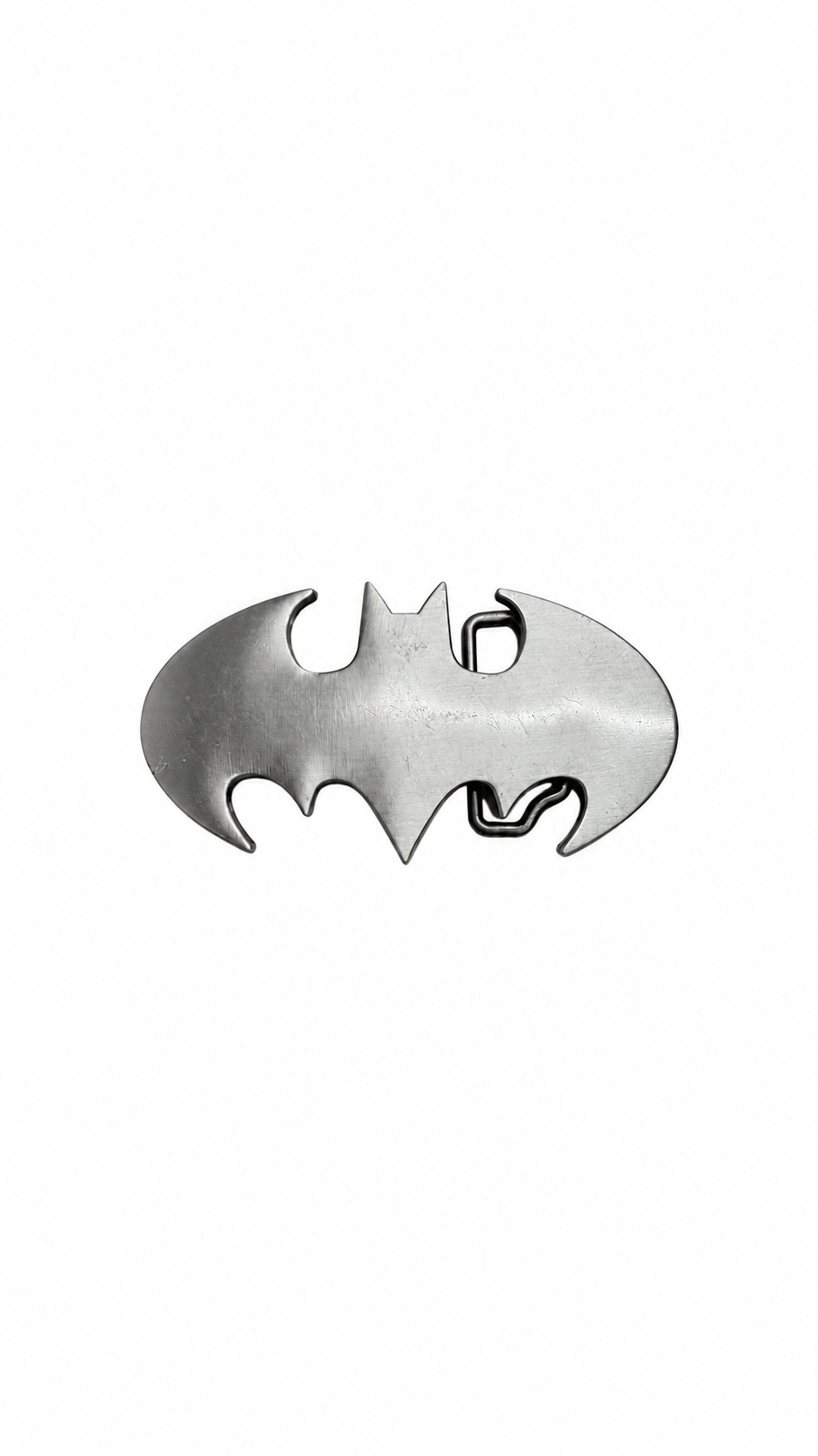 SILVER BATMAN BUCKLE