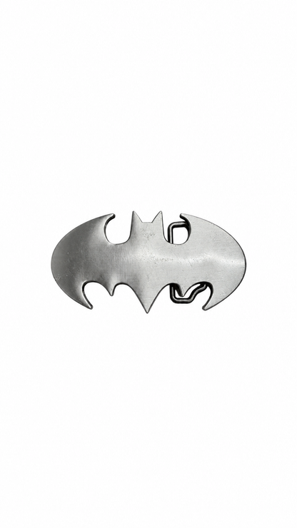 SILVER BATMAN BUCKLE