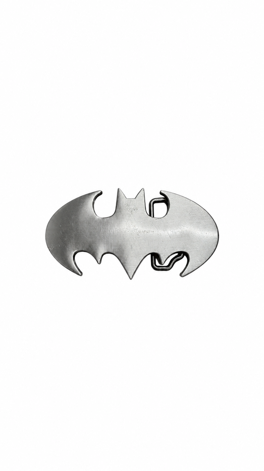 SILVER BATMAN BUCKLE