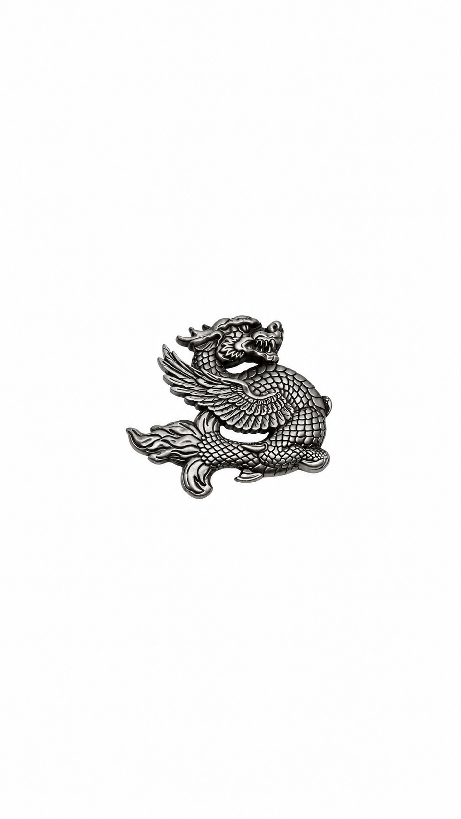 SILVER SERPENT BUCKLE