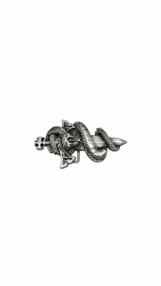 SNAKE DAGGER BUCKLE