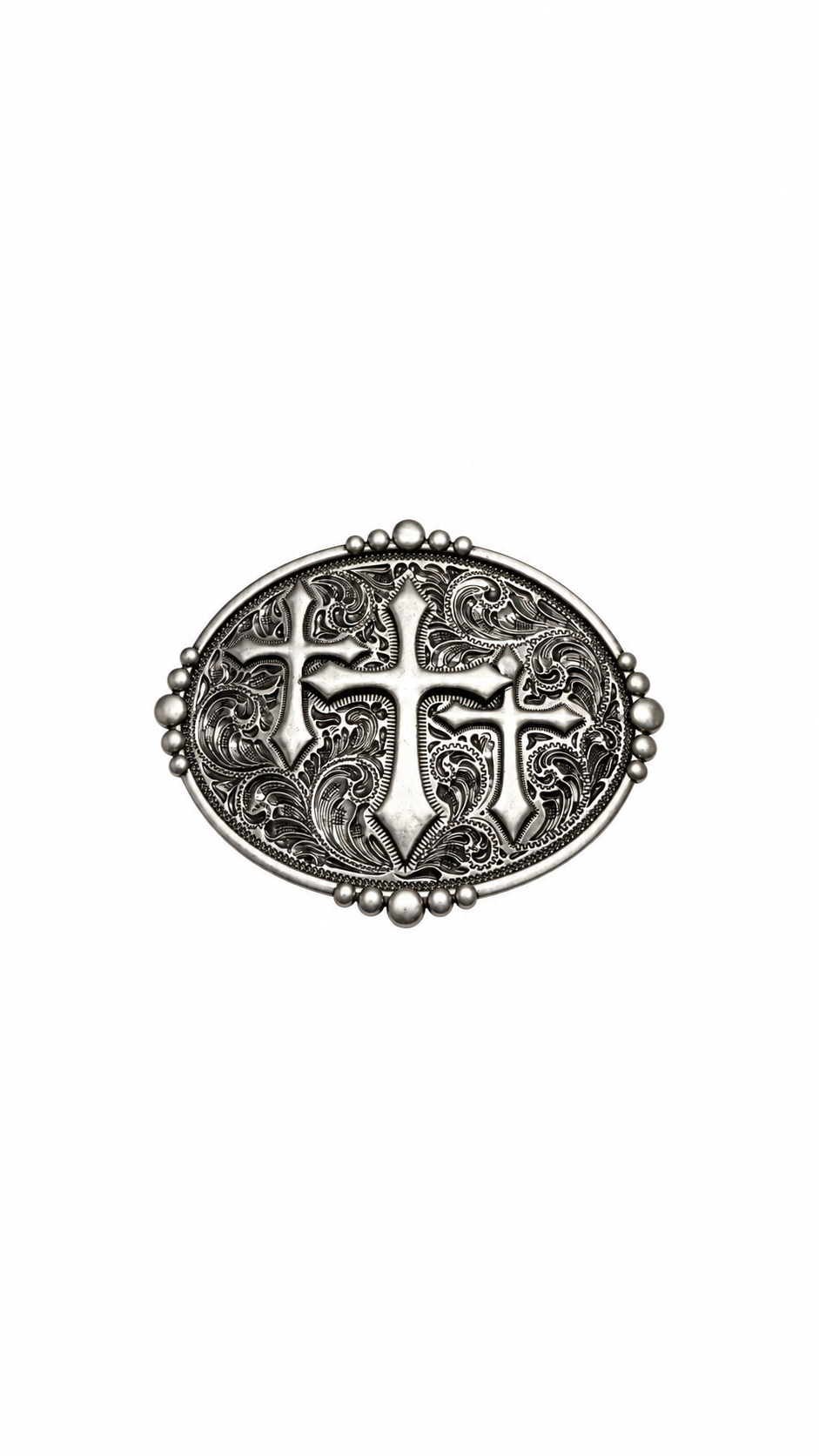TRIPLE CROSS BUCKLE
