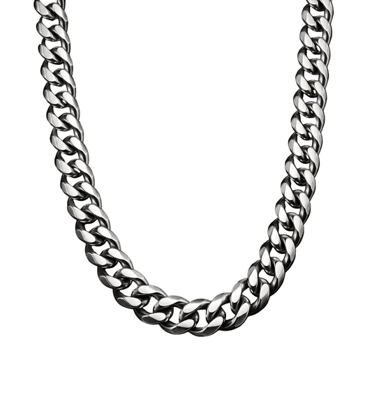 SILVER CUBAN LINK
