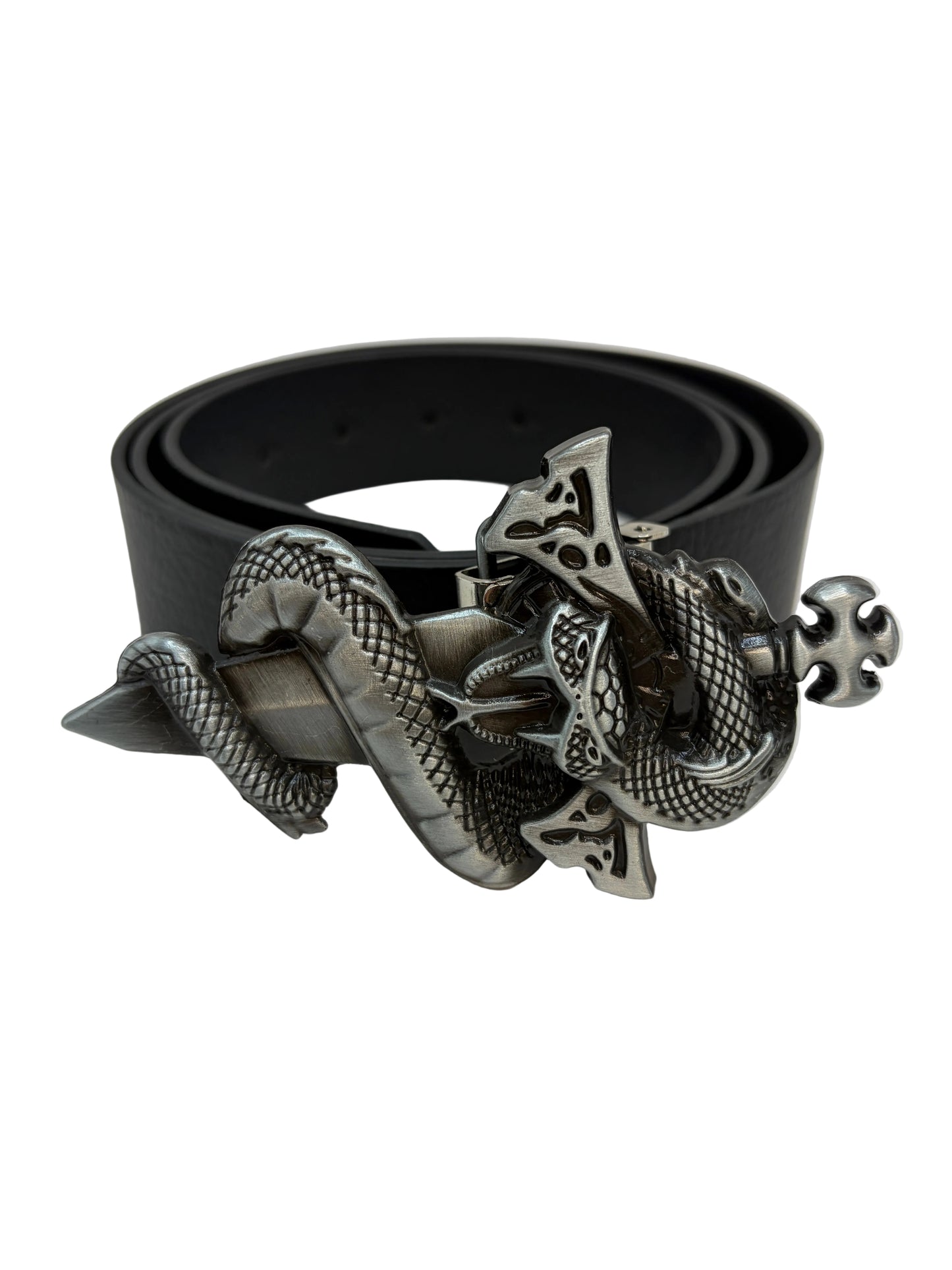 SILVER SNAKE SWORD BELT