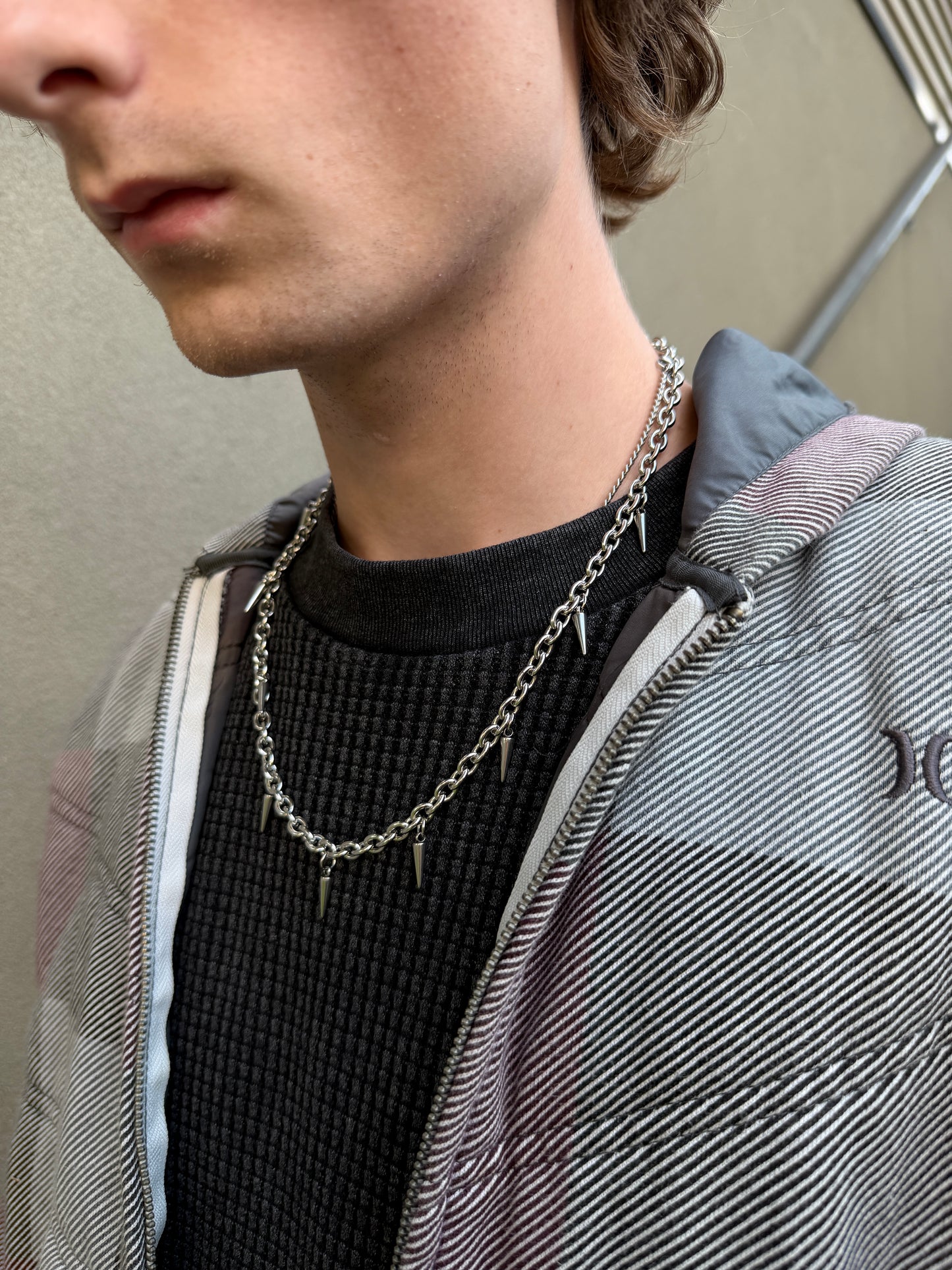 PUNK SPIKE NECKLACE