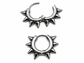 SPIKED HOOP EARRINGS
