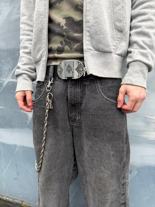 ACE OF SPADES LIGHTER BELT