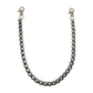 SILVER FORGED SKULL BELT CHAIN