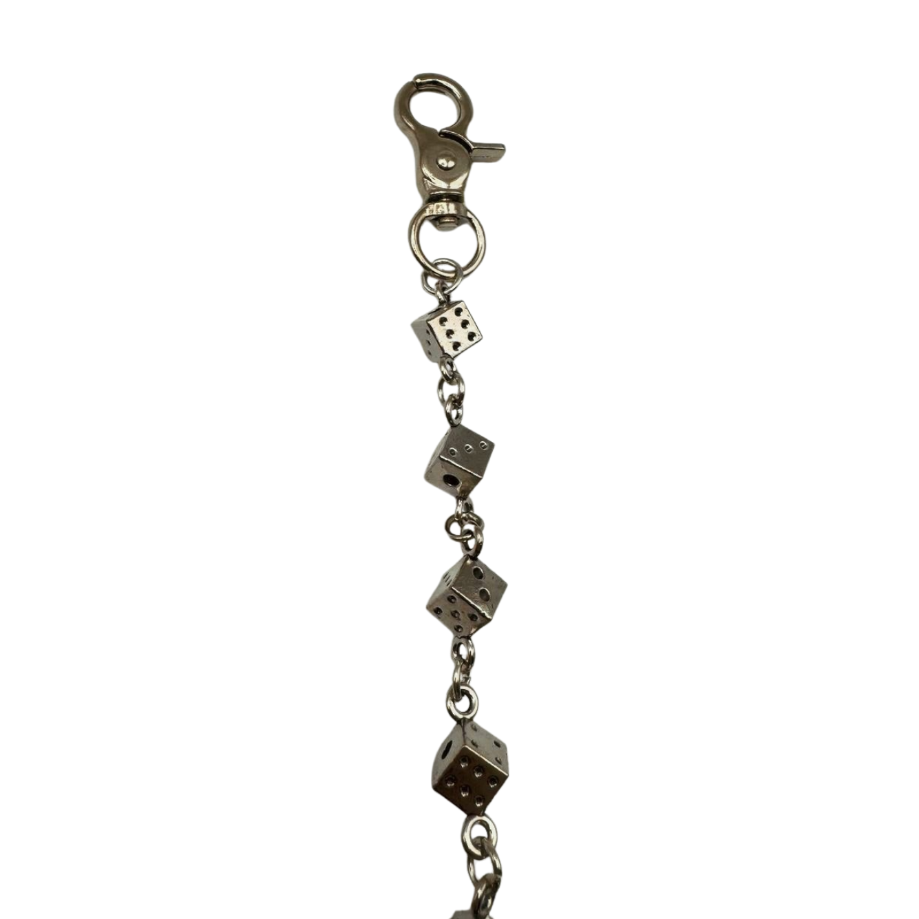 SILVER LUCKY NIGHT CHAIN BELT