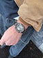 SILVER VANTAGE CLAW WATCH