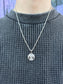 VITRUVIAN MAN NECKLACE