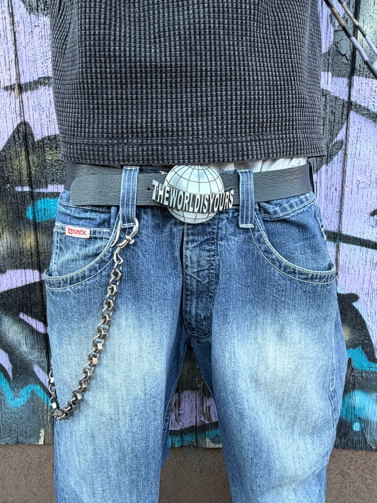 THE WORLD IS YOURS BELT