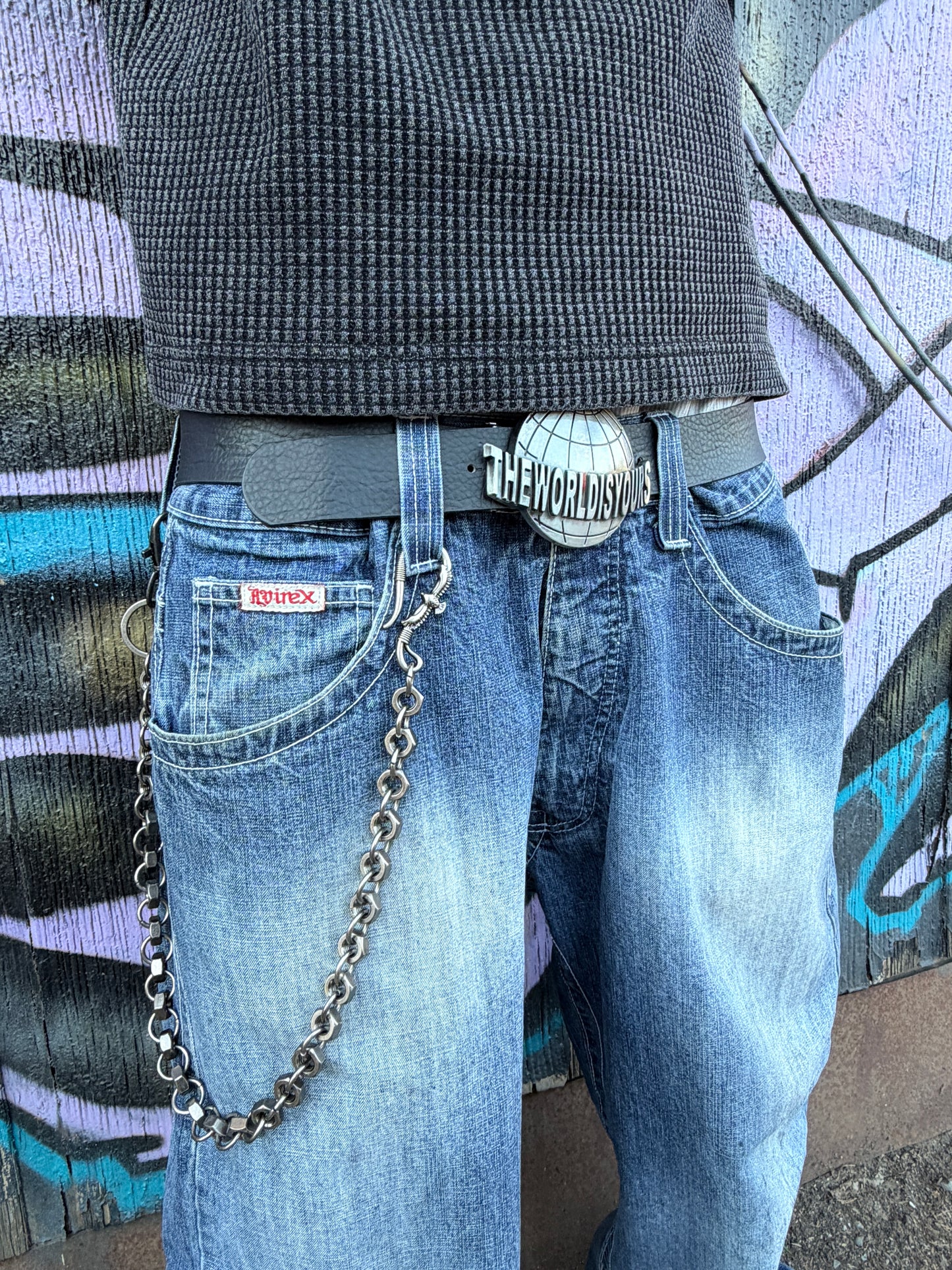THE WORLD IS YOURS BELT