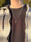 SILVER JESUS CRUSIFIX NECKLACE
