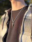 SILVER JESUS CRUSIFIX NECKLACE