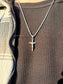 SILVER JESUS CRUSIFIX NECKLACE