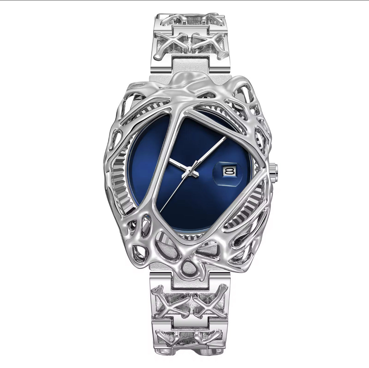 MIDNIGHT BLUE SKELETON CYBER WATCH