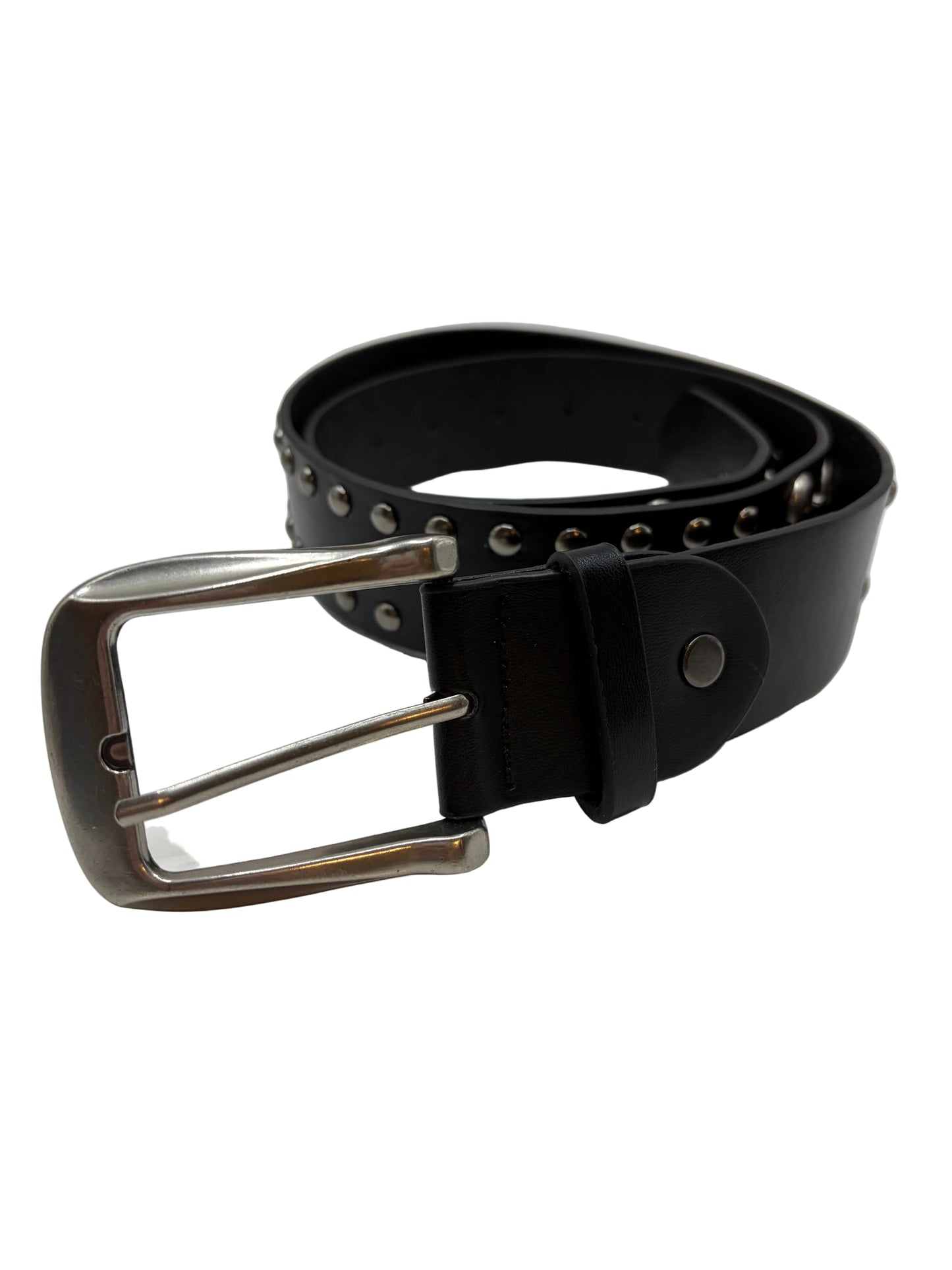 FLEUR-DE-LIS STUDDED BELT