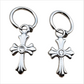 SILVER GOTHIC CROSS